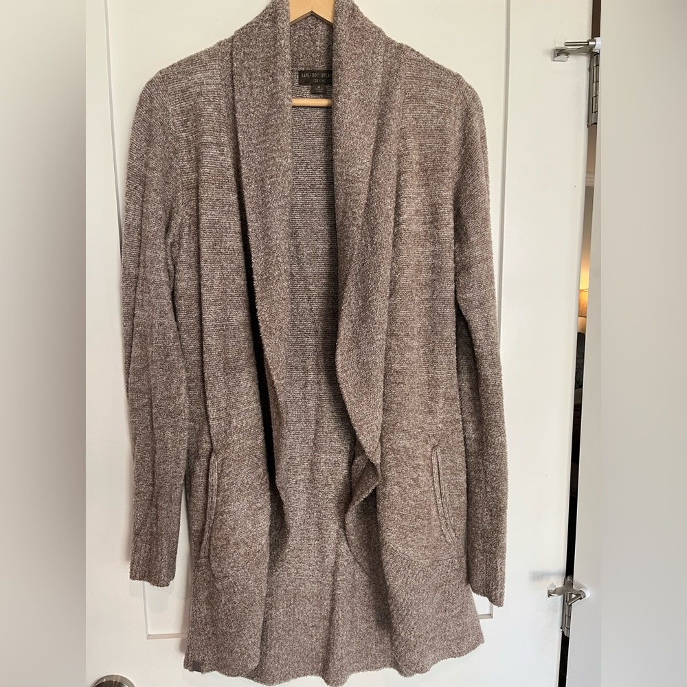 Barefoot Dreams Women's CozyChic Lite Circle Cardigan, Size Medium